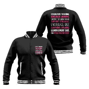 Discover Im A Physical Education Teacher Baseball Jackets