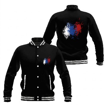 Discover russian splatter Baseball Jackets