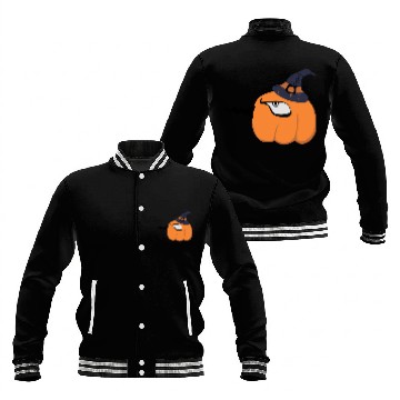 Discover Pumpkin Baseball Jackets for Halloween