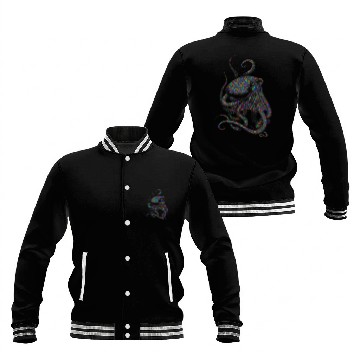 Discover Octopus Psychedelic Baseball Jackets