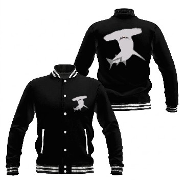 Discover Hammerhead Shark 2 Baseball Jackets