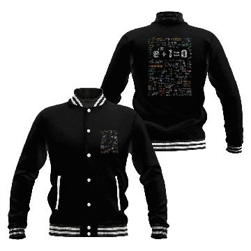 Discover Electrical Engineering Exponential Formula Baseball Jackets