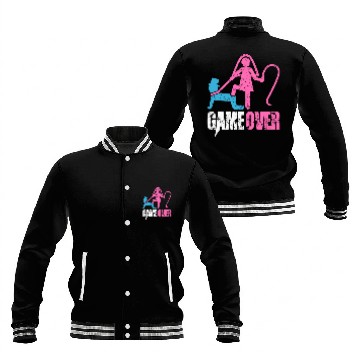 Discover Funny Bride and Groom Meme & Quote Baseball Jackets "Game