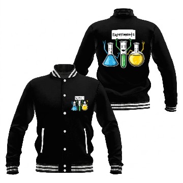 Discover Experiments Chemistry Lover Baseball Jackets