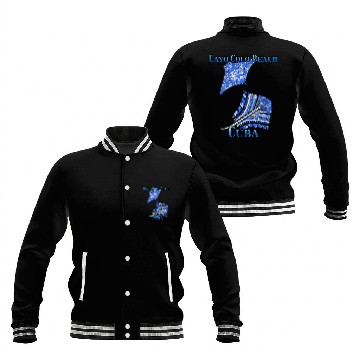 Discover Cayo Coco Beach Vacation Tribal Stingrays Baseball Jackets