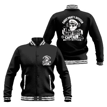 Discover Chief Party Officer Yacht Rock Captain Baseball Jackets