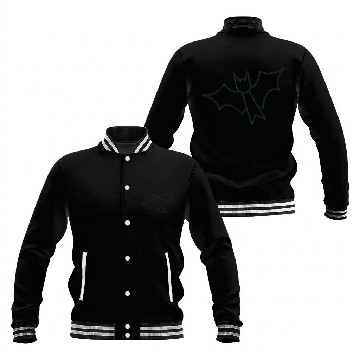 Discover Simple flying bat Baseball Jackets