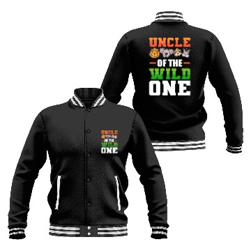 Discover Uncle of the Wild One Nephew Niece Baseball Jackets