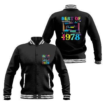 Discover Best Of 1978 | Birthday Baseball Jackets | Birthday Retro