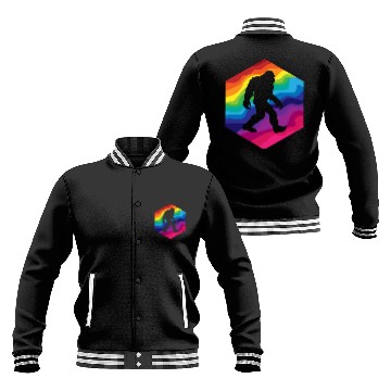 Discover LGBT Gay Lesbian Pride Flag Funny Pride Month Baseball Jackets