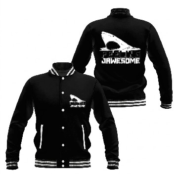 Discover Feeling Jawesome, Shark, Sharks Baseball Jackets