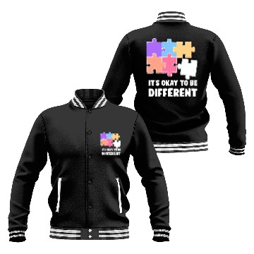 Discover Funny Autism Teacher Baseball Jackets
