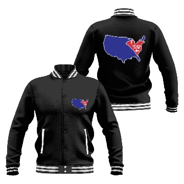 Discover South Carolina for patriotic South Carolinians Baseball Jackets