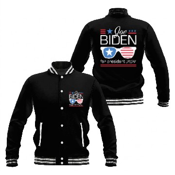 Discover Joe Biden For President 2024 Baseball Jackets