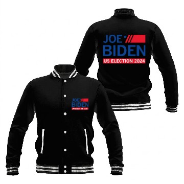 Discover Joe Biden US Election 2024 Baseball Jackets