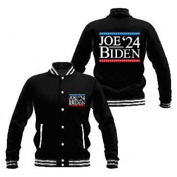 Discover Joe Biden 2024 Baseball Jackets
