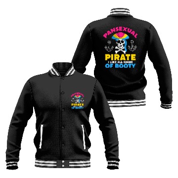 Discover Pansexual Pirate LGBT-Q Pans Pride Month Baseball Jackets