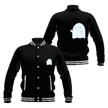 Discover BE MY BOO GHOST Baseball Jackets