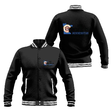 Discover Nothing Scares Me Minnesotan Wife Minnesota Baseball Jackets