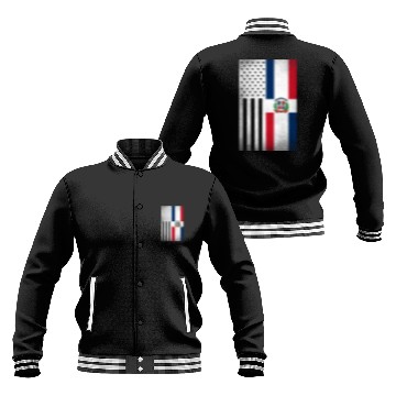Discover Dominican Republic Design for Dominican Americans Baseball Jackets