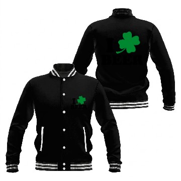 Discover I Love Beer St Patricks Day Baseball Jackets
