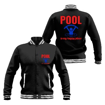 Discover Water Aerobics Aquatic fitness Aqua Exercise Pool Baseball Jackets