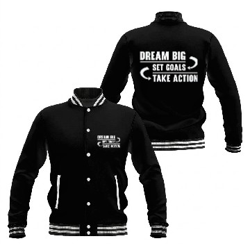 Discover Goal Life Quotes Positive Message Motivational Baseball Jackets