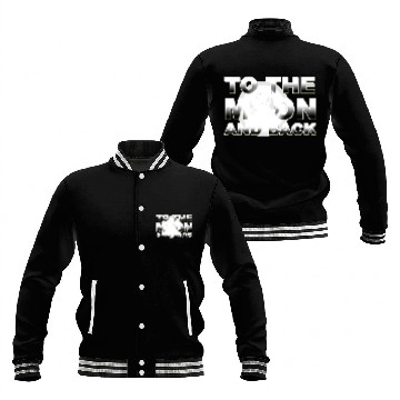 Discover TO THE MOON AND BACK SILVER Baseball Jackets
