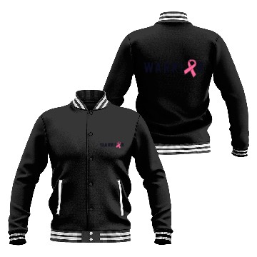 Discover Breast Cancer Warrior Survivor Fighter Pink Baseball Jackets