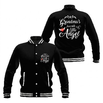 Discover Grandma's Favorite Little Angel Baseball Jackets