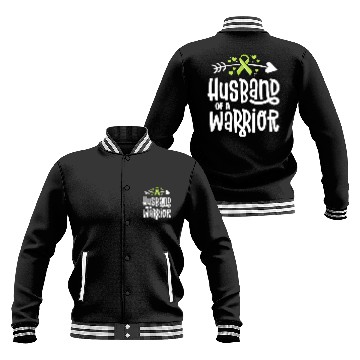 Discover Husband Of A Warrior Lymphoma Cancer Awareness Baseball Jackets