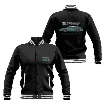 Discover F body Dark Green Baseball Jackets