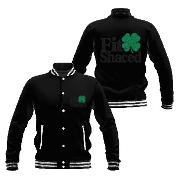 Discover Fit Shaced Funny Irish Drinking St Patricks Day Baseball Jackets