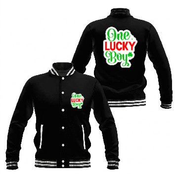 Discover One Lucky Boy Baseball Jackets