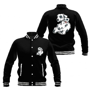 Discover Strong Dalmatiner with Dalmatiner Puppy Baseball Jackets