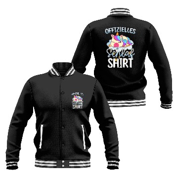 Discover Official Sleep Baseball Jackets Unicorn