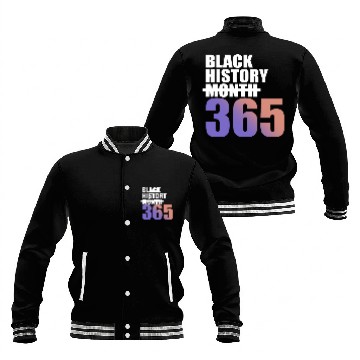 Discover Black History Not Month But 365 Baseball Jackets