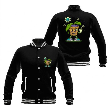 Discover Angry Plant Baseball Jackets