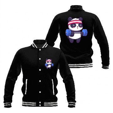 Discover TEDDY BEAR TRAINING GYM Baseball Jackets