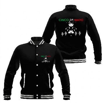 Discover Cinco de Mayo Celebration Baseball Jackets
