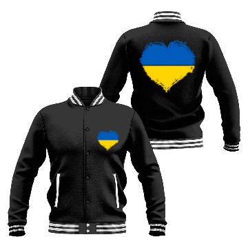 Discover Ukraine Pride Feel Ukrainian Flag Colors Peace Baseball Jackets