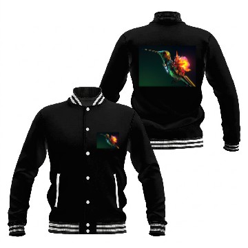 Discover Techno Hummingbird Baseball Jackets