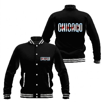 Discover Chicago Chi City Baseball Jackets