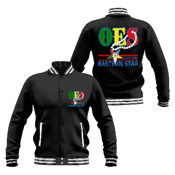 Discover Oes Star Necklace Order Of The Eastern Star Baseball Jackets