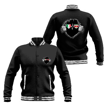 Discover Italy And Suriname Surinam Flag Baseball Jackets