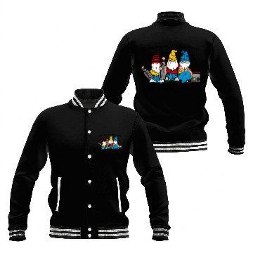 Discover Gangstas Move Silence Gnomes Baseball Jackets