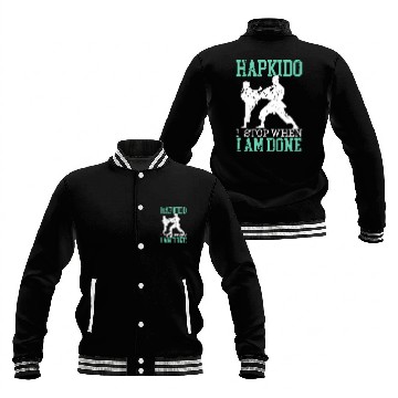 Discover Hapkido Korean Martial Self Defense Martial Baseball Jackets