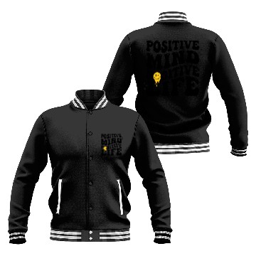 Discover Positive Mind Positive Life Baseball Jackets