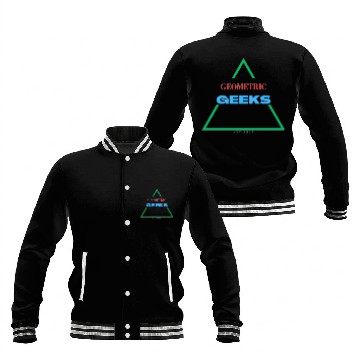 Discover Red Blue Green Geometric Greeks Baseball Jackets