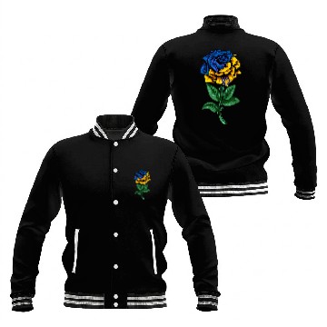 Discover Ukraine Flag Ukrainian Baseball Jackets